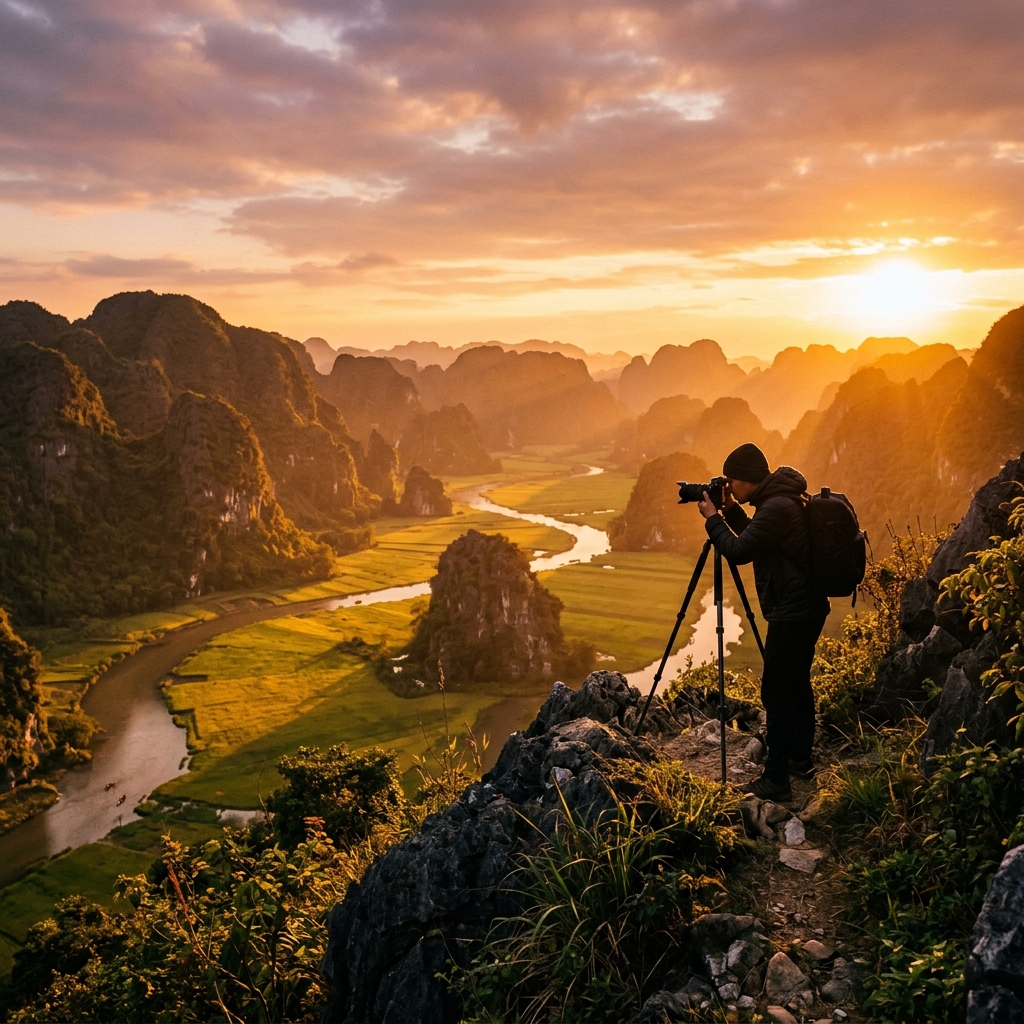 Birdwatching in Ninh Binh 2026 Thung Nham Van Long 038 Seasonal Guide - trekking landscape
